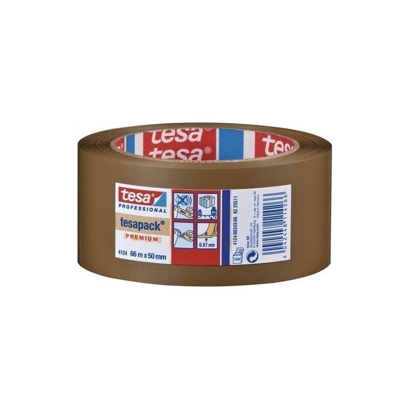 

Cinta Adhesiva De Embalaje De Pvc pack 4124 Gamuza Longi - Tesa