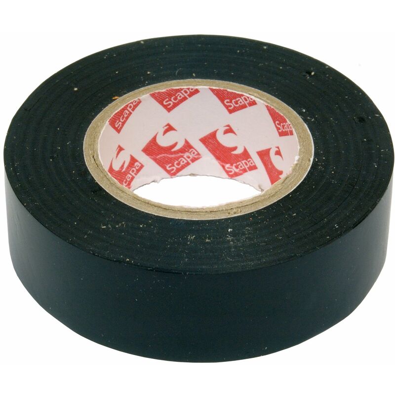 

Rollo Cinta Aislante Electricista 10Mts X 19Mm Negra