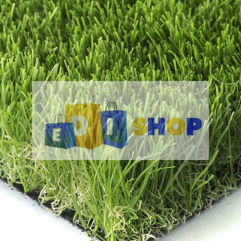 Tapis de pelouse synthétique, fausse pelouse artificielle, 40 mm, 1x10 mt, 48712