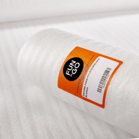 FUN & GO Rollo de Espuma Foam Blanca Fun&Go 2mm 1.2x25m