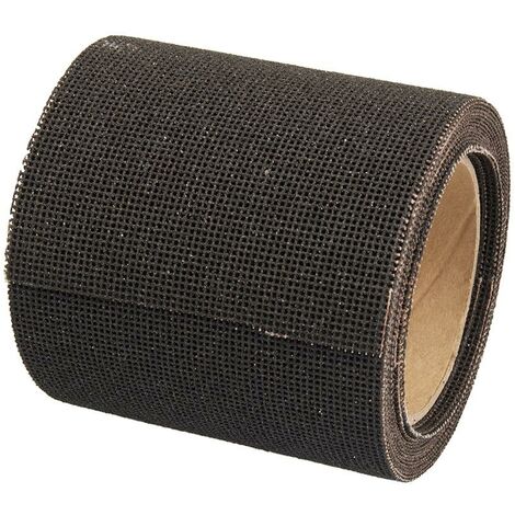 Rollo de lija de malla abrasiva, 5 m Grano 100