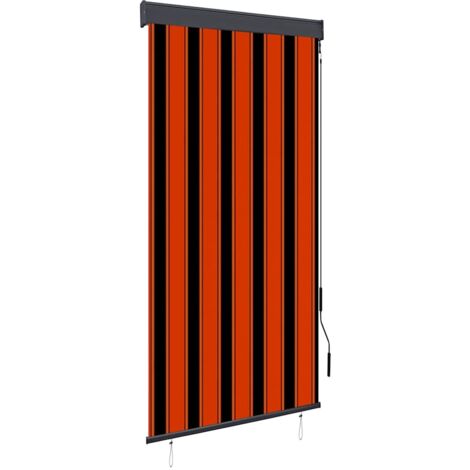 Rollo de naranja y marrón 100x250 cm