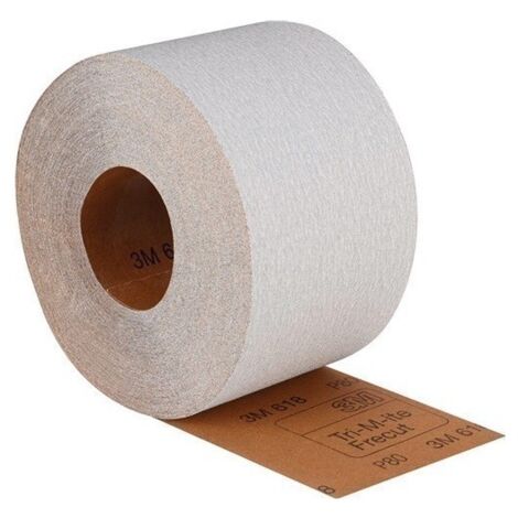 Rollo De Papel De Lija 618 115 Mm Granulacion 180 Para Pintu