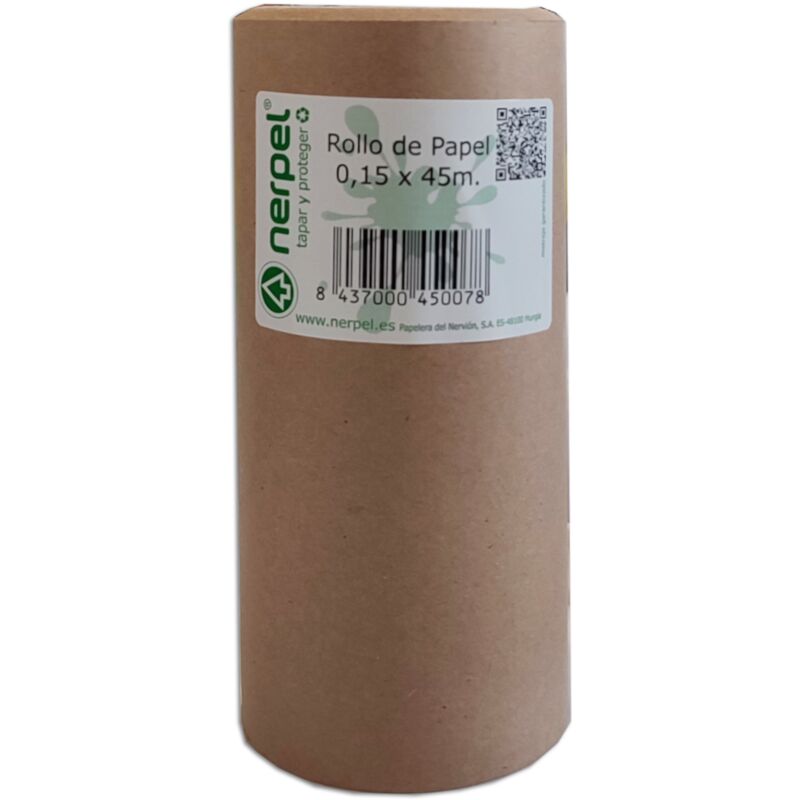 

ROLLO DE PAPEL KRAFT 15 cm x 45 mts - Nerpel