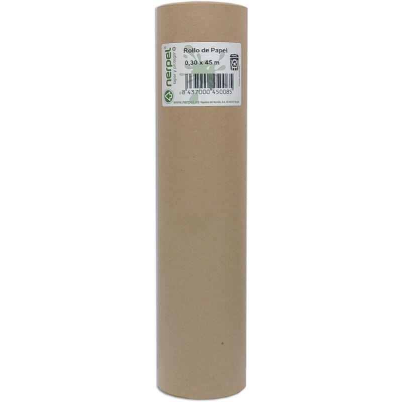

ROLLO DE PAPEL KRAFT 30 cm x 45 mts - Nerpel