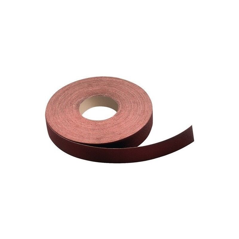 

Rollo De Tela De Lija 50 Mm Granulacin 80 Para Metal Corind