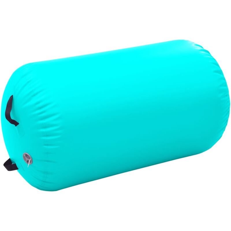 

Rollo hinchable de gimnasia con bomba PVC verde 100x60 cm - Verde - Vidaxl