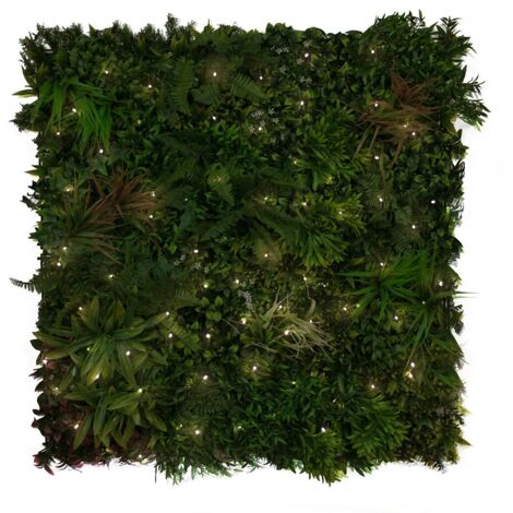 ROLLO JARDIN VERTICAL LIGHTED SAUVAGE 100 X 100 CM NORTENE