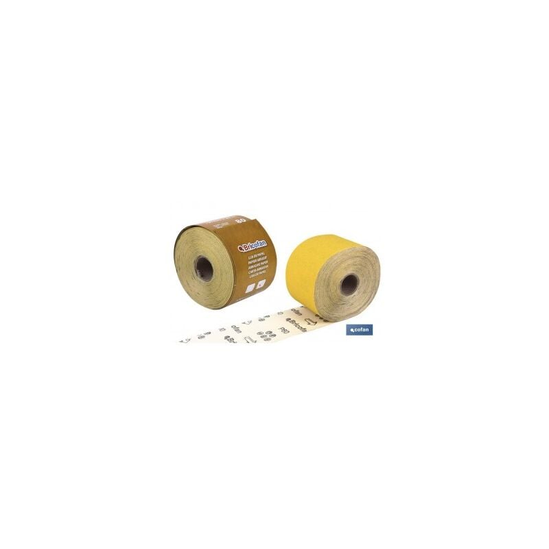 

Rollo lija de papel 100 x 25 m g120