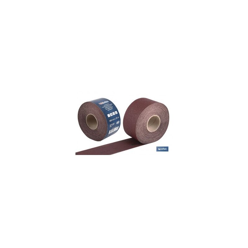 

Rollo lija tela universal 100 x 25 m g80