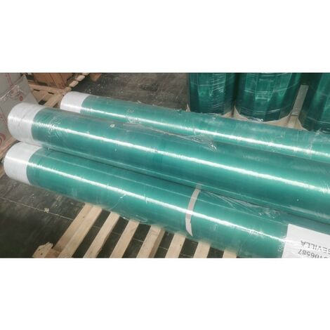ROLLO LISO 2 METROS ALTO DE POLIESTER VERDE ESPECIAL 20 METROS LINEALES