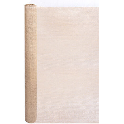 ROLLO MALLA OCULTACIÓN RECYNET 120 G/M2 BEIGE 1 X 50M