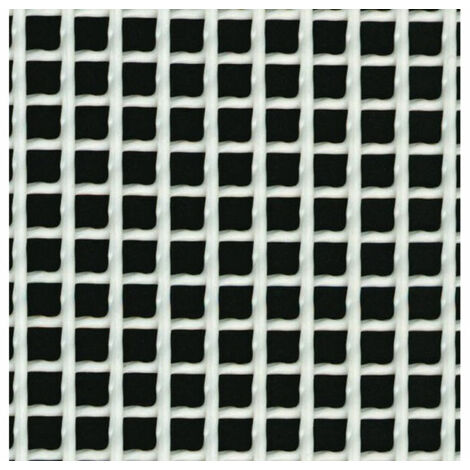 ROLLO MALLA PLASTICA CUADRADA BLANCA 1 X 3M, CUADRO 1CM