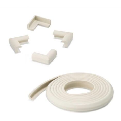 ROLLO PROTECTOR CANTOS 2m + 4 ESQUINERAS BLANCO (BLISTER) INOFIX