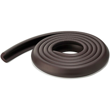 Rollo protector de cantos acolchado 2m marron 5003-4-001 (blister) inofix
