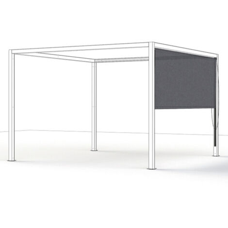 Rollo 'Schattenmanufaktur', anthrazit, ca. 300 x 210 cm