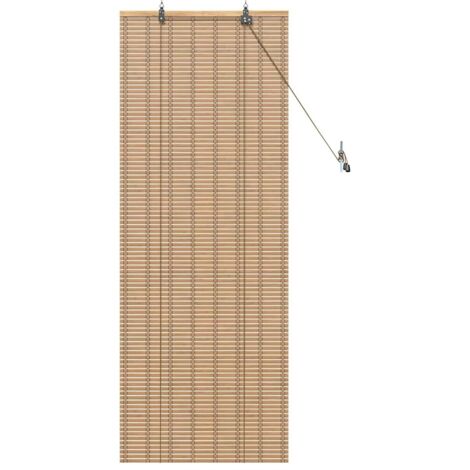 Rollo Sonstiges Hellbraun 60 x 160 cm Bambus vidaXL