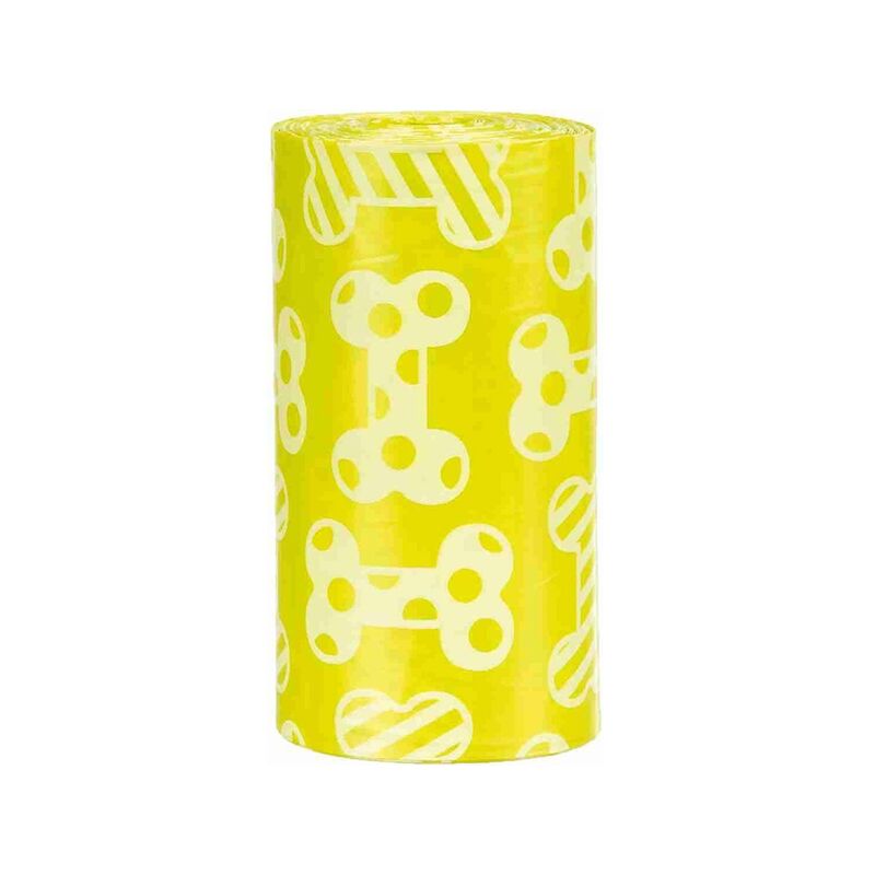

Trixie 4 Rollos de 20 Bolsas con Aroma Limón, M, Amarillo
