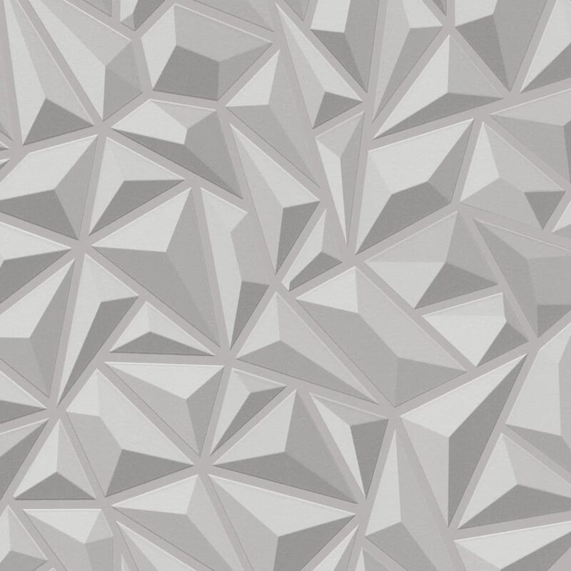 

Rollos de papel pintado no tejido 4 uds gráfico blanco 0,53x10m - Blanco - Vidaxl