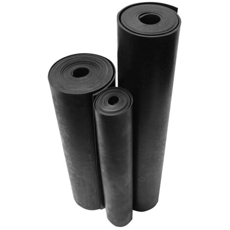 Rollos de Plancha de Goma Lisa 1 metro de Ancho SBR
