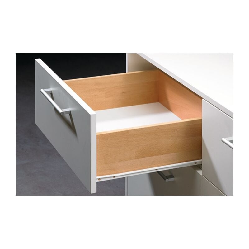 1058346 Teilauszug fr 402 mit Stop Control Stahl weiß Nennlänge 400 mm 2 – Hettich | 04023149032059