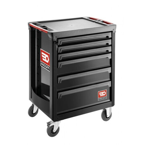 Rollwagen mit 6 Schubladen ROLL M3 Schwarz FACOM - ROLL.6NM3APF