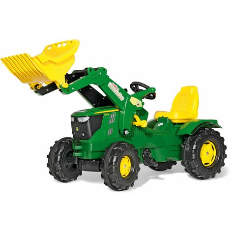 GOPLUS Tracteur Enfants, Voiture pour Enfants avec 6 Roues, Remorque  Amovible, Bulldozer Jouet d'Imitation Non Electrique, Tracteur de  Construction pour Tout-Petit 3-6 Ans, Charge 35KG (Jaune) : : Jeux  et Jouets