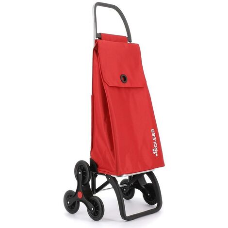 rolser carro compra akanto subescaleras 6 ruedas mf6 rojo aka014
