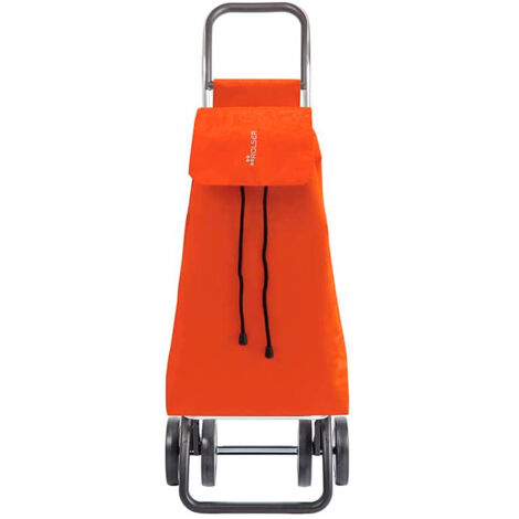 ROLSER carro compra saquet gloria 2+2 mandarina , Carro Saquet Gloria 2+2 Mandarina. -Marca: Rolser. -Carro de aluminio de 4 ruedas, para evitar que el usuario cargue con el peso d