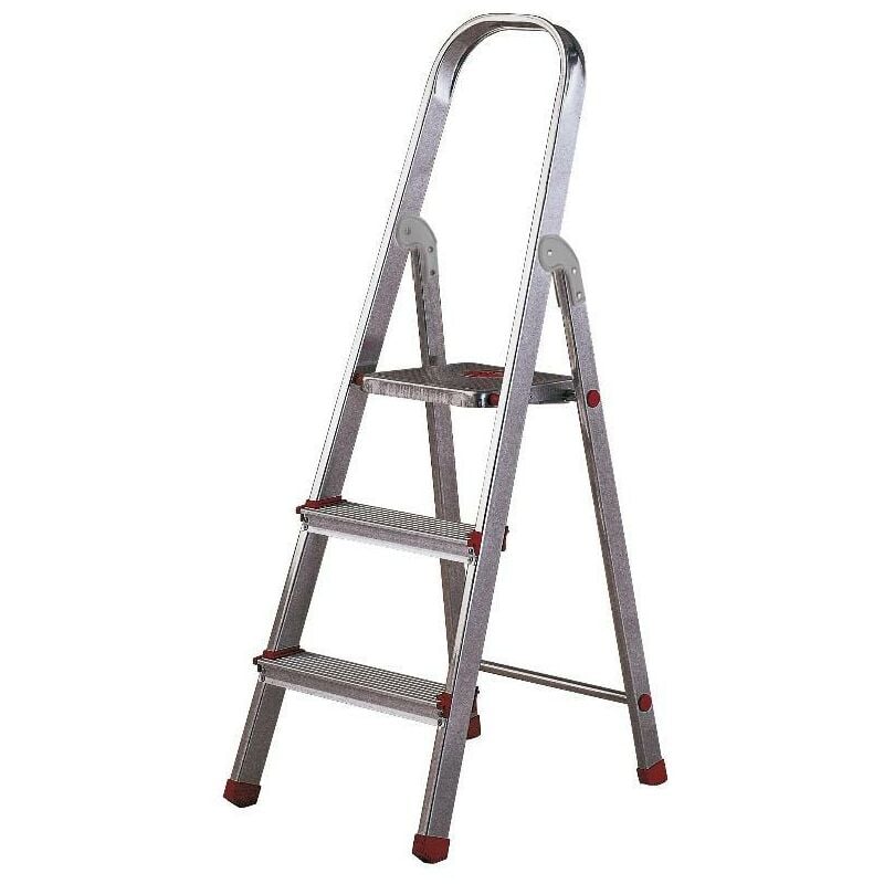 

rolser escaleras aluminio domestica plus 3 peld dop001 en131 - Mibricotienda