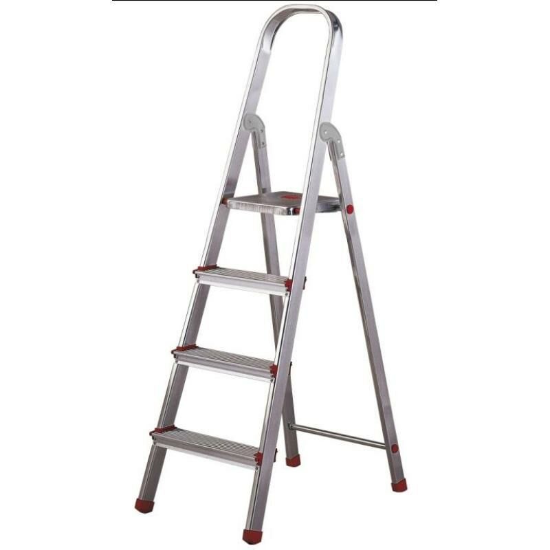 

rolser escaleras aluminio domestica plus 4 peld dop002 en131 - Mibricotienda