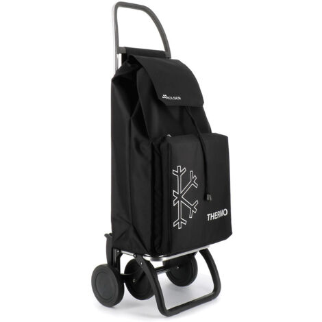 ROLSER Saquet Termo LN4 Trolley schwarze Tasche Taschenräder