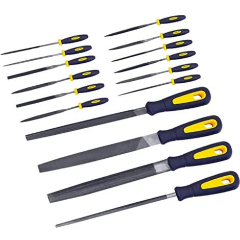 Rolson 24779 - Set di 16 lime con custodia