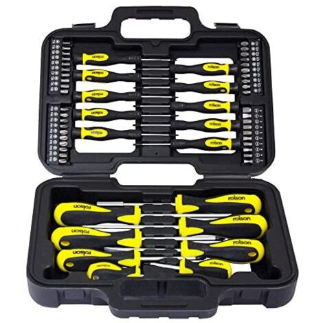 Rolson 28882 - Set cacciaviti da 58 pezzi