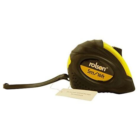 Rolson - Metro a nastro, 5 m x 19 mm
