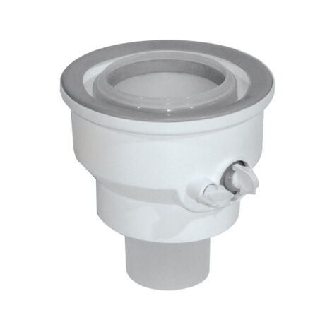 Rolux Kondensations-Adapter-Set Ø 60/100-80/125mm mit Druckanschluss