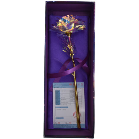 Romantische künstliche Rose in Goldfarbe für Heimdekoration, Hochzeit, Valentinstagsgeschenk