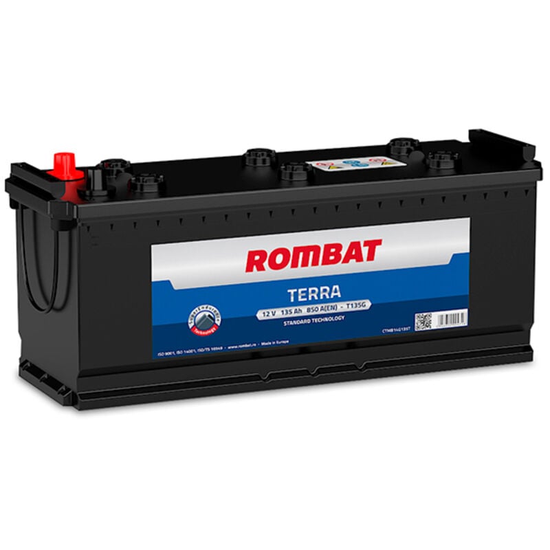 Rombat - Batterie camion Terra T135G 12V 135Ah 850A
