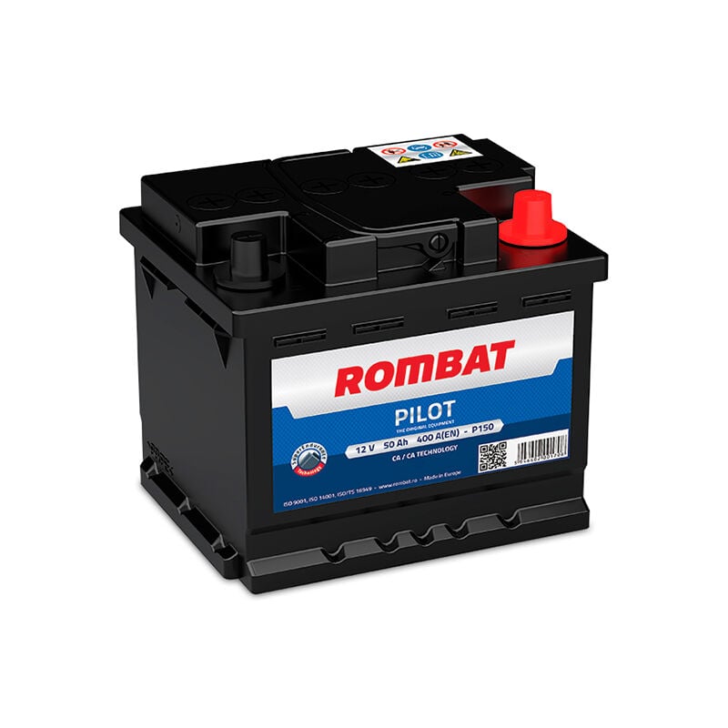 Rombat - Batterie voiture Pilot P150 12V 50Ah 400A