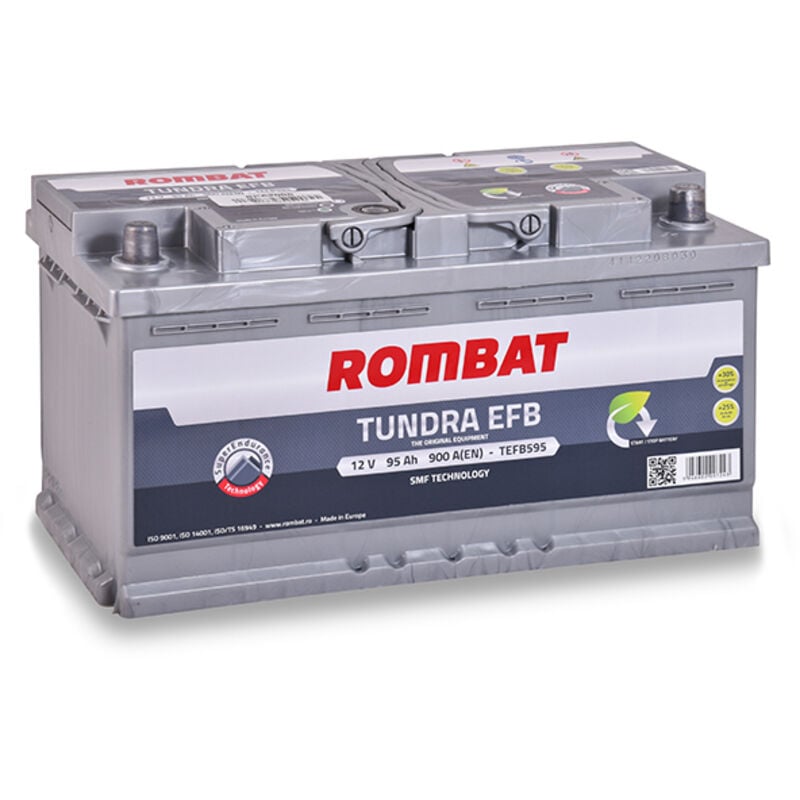 Rombat - Batterie voiture Tundra efb TEFB595 12V 95Ah 900A