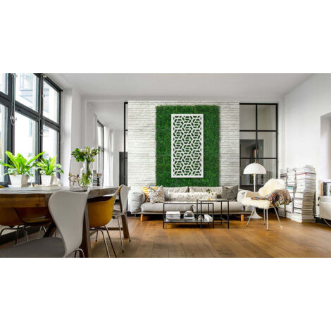 ROMBO - Pannello in PVC traforato - Parasole - Colore: bianco - Misura: 73x148 cm