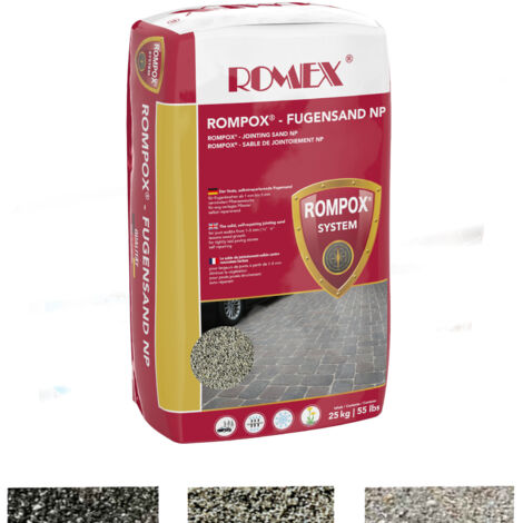 ROMEX ROMPOX® Fugensand NP 25kg Sand-Steingrau