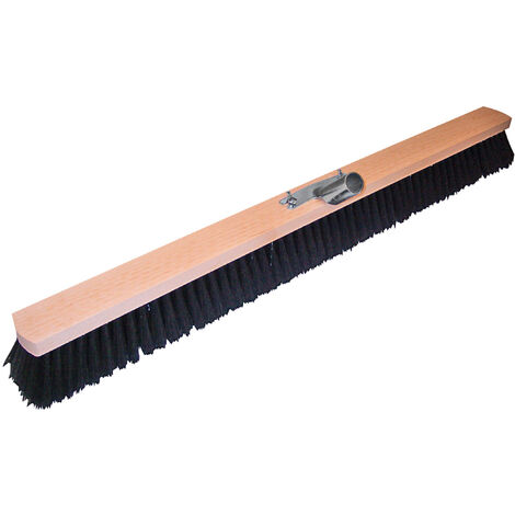 RoMi Mischhaarbesen 80cm m. Metallhalter verz.