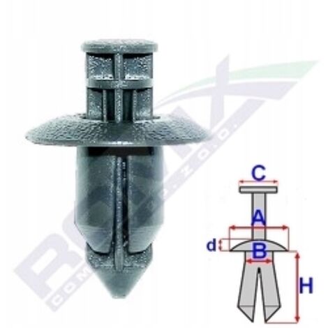 Romix B23144 Türpolsterstifte