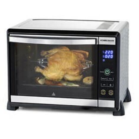 ROMMELSBACHER BGE 1580/E - 30 L - Noir - Acier inoxydable - Tactile - 80 - 230 °C - Acier inoxydable - 120 min