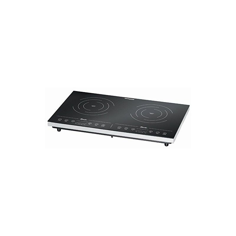 Ct 3410/IN Tabletop Zone induction hob Black, White hob - Rommelsbacher