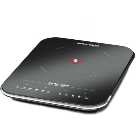 Rommelsbacher CTS 2000/IN placa de inducción negro plateado
