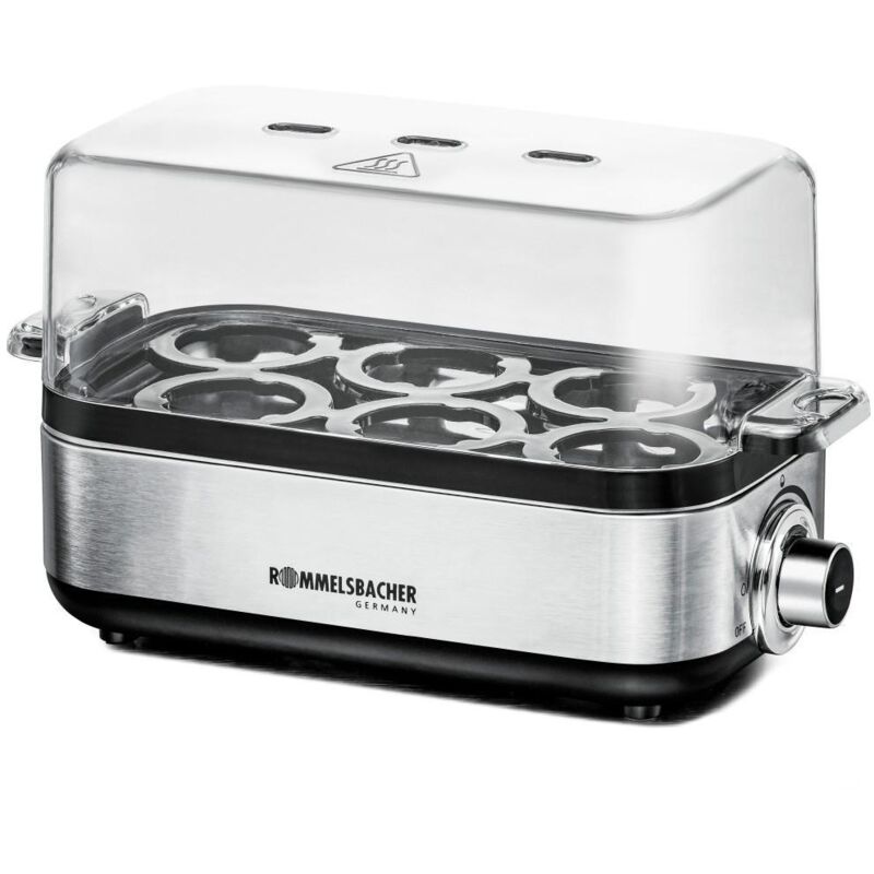Rommelsbacher - Egg Stove stainless steel 1-6 16 Eggs silver er 600 (er 600)