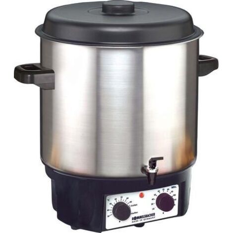 ROMMELSBACHER KA 2004/E - Acier inoxydable - 27 L - 14 L - 1,5 m - Acier inoxydable - 2000 W