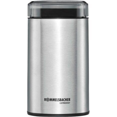 Rommelsbacher Kaffeemühle EKM 100 ,edelstahl/schwarz